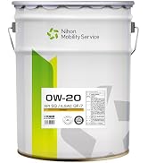 Amazon | 日本モビリティサービス エンジンオイル SQ/GF-7 0W-20 4輪